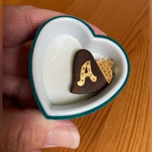 Heart “A” Pendant